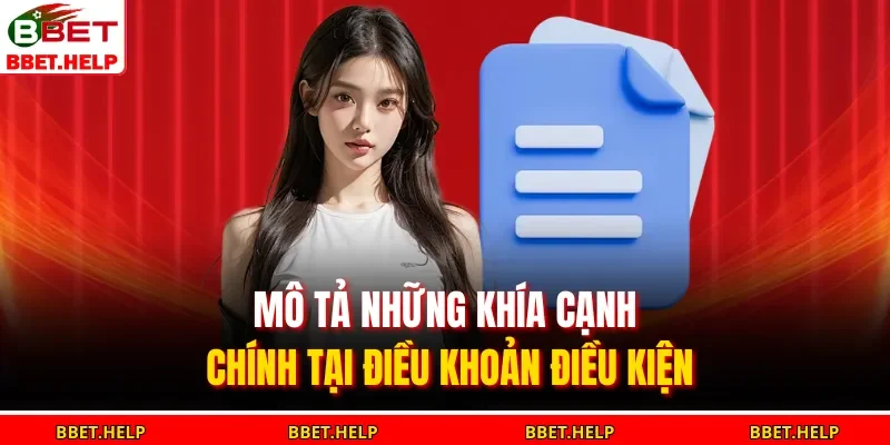 Mô tả những khía cạnh chính tại điều khoản điều kiện